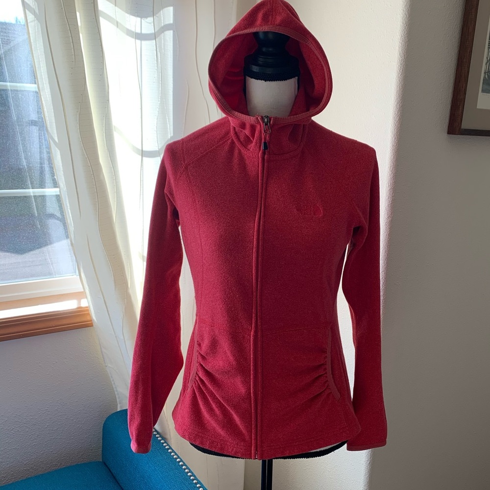 Vibrant Pink North Face Hoodie